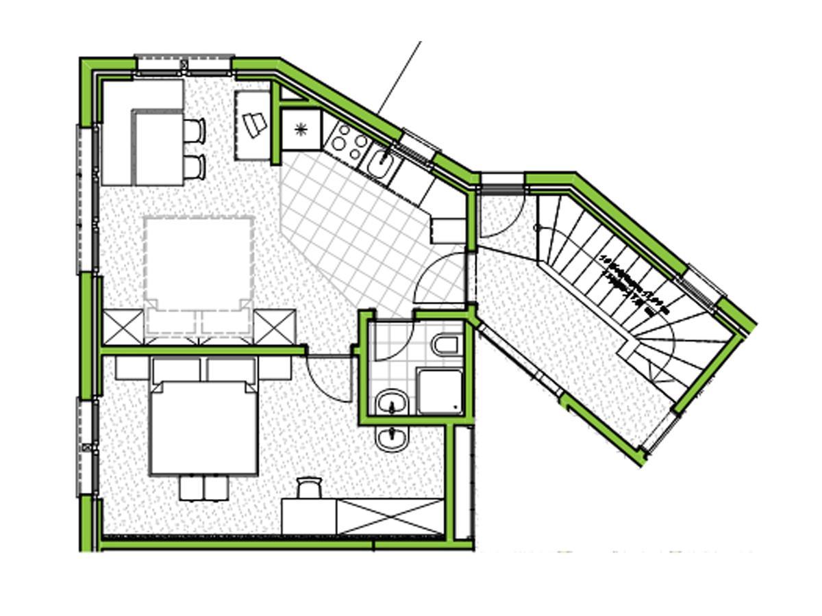Appartements Zermatt Paradies Bilik gambar